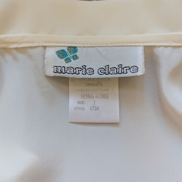 Vintage white blouse - Picture 9 of 10